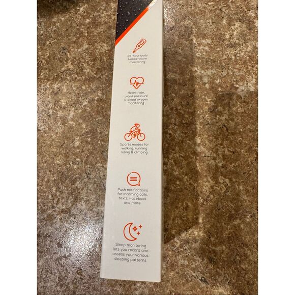 Brand new sealed life watch smart watch with body temperature tracker unisex - Picture 4 of 6